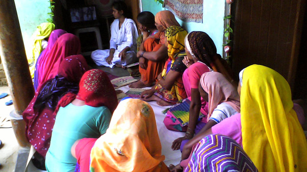 Indian community group interaction
